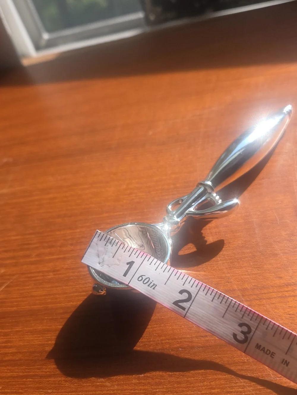 PartyLite Silver Ice Cream Candle Snuffer NIB RETIRED P7625